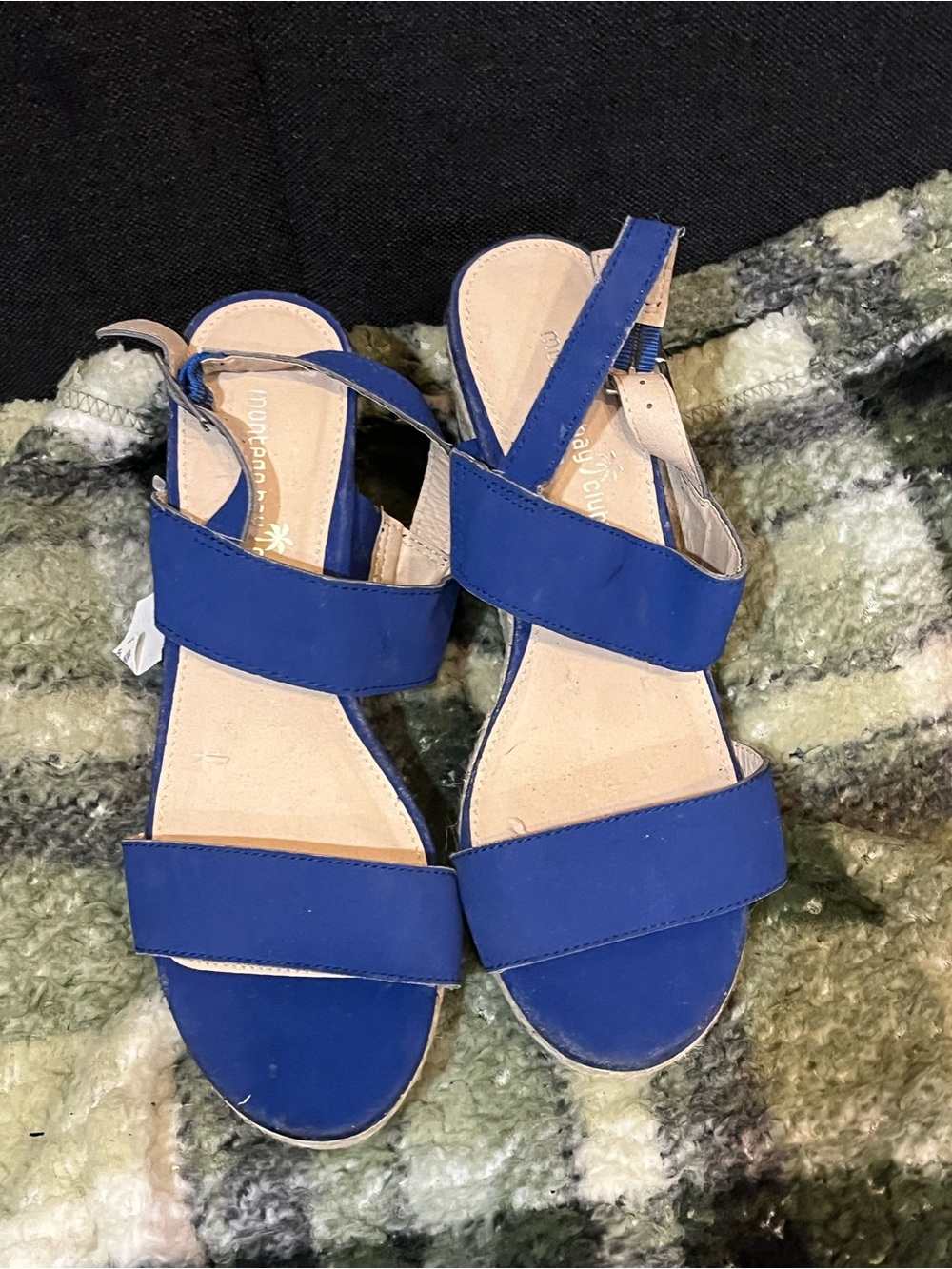 Blue Women’s Strappy Sandals by